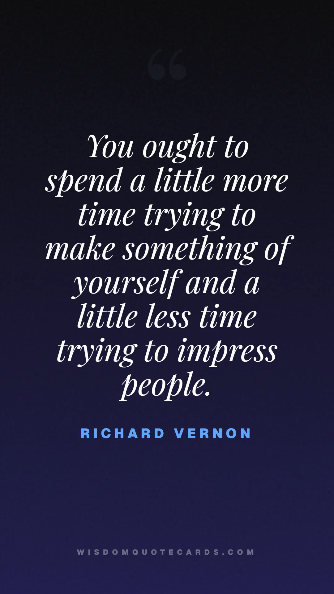 Quote by Richard Vernon about breakfast club, identity, nostalgia, 80s, youth, coming of age, labels, detention: You ought to spend a little more time trying to ma...